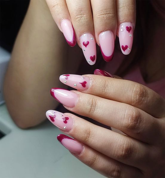 Centro De Uñas Y Estetica Elizabeth uñas rosas